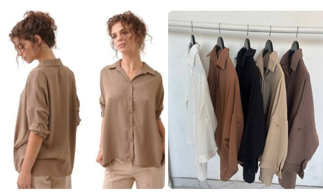 Camisa asthon  de mujer